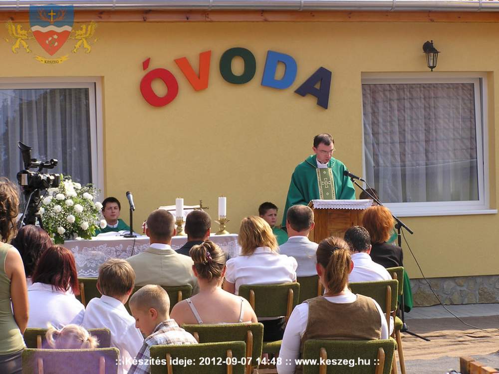 Óvoda-avató ünnepség Keszegen