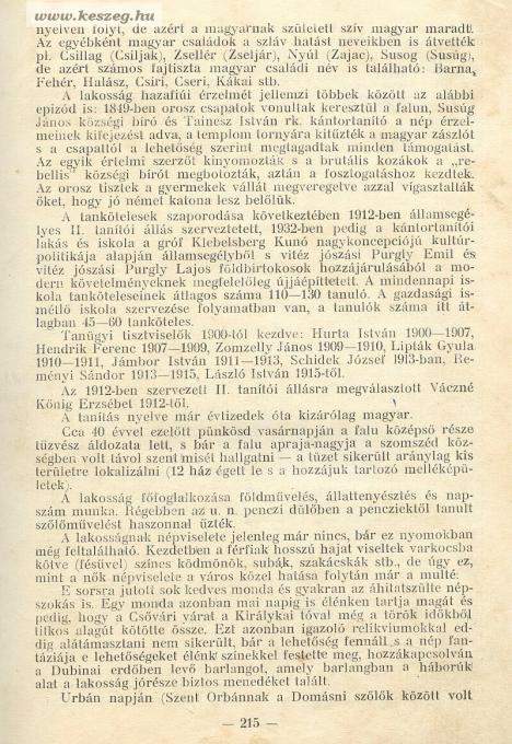 Magyar városok és vármegyék monográfiája - részlet 4. (Keszeg) 