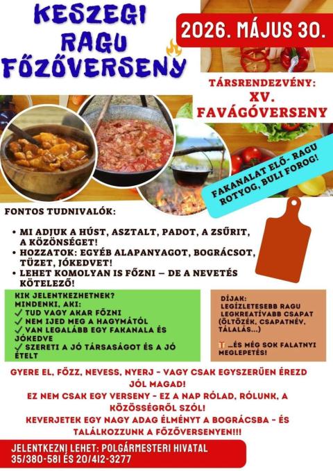 Keszegi Ragu főzőverseny