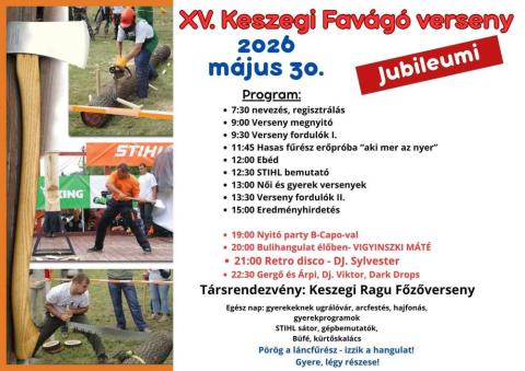 Keszegi favágó verseny